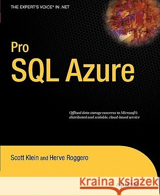 Pro SQL Azure S Zimmerman 9781430229612  - książka