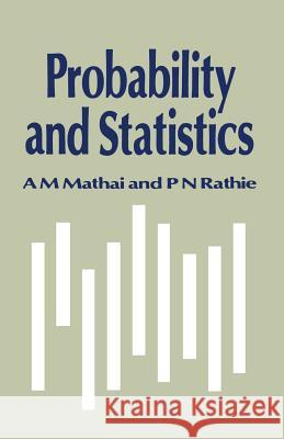 Probability and Statistics A. M. Mathai P. N. Rathie 9781349027699 Palgrave MacMillan - książka