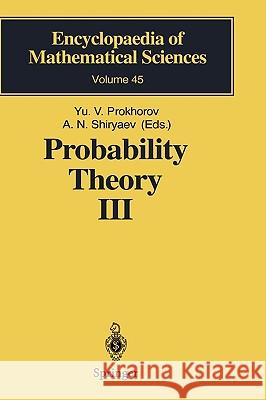 Probability Theory III: Stochastic Calculus Anulova, S. V. 9783540546870 SPRINGER-VERLAG BERLIN AND HEIDELBERG GMBH &  - książka
