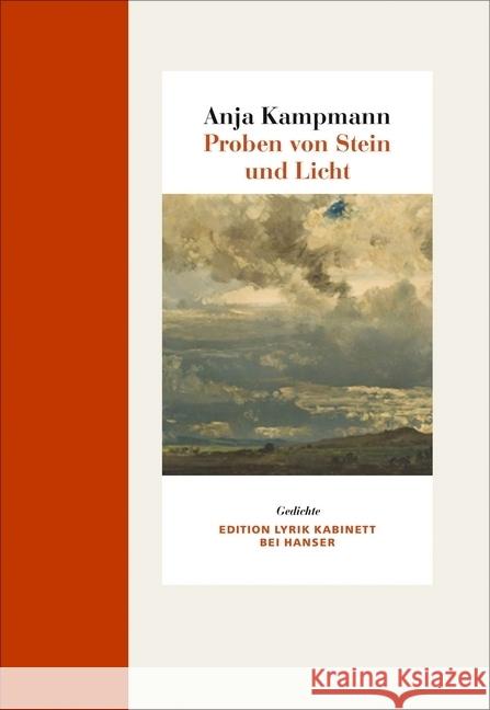 Proben von Stein und Licht : Gedichte Kampmann, Anja 9783446250536 Hanser - książka