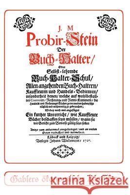 Probir-Stein Der Buch-Halter Paul Jaco 9783409604710 Springer - książka