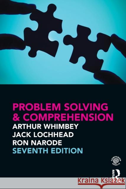 Problem Solving and Comprehension Whimbey, Arthur 9780415502238 Routledge - książka