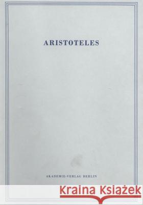 Problemata Physica Aristoteles Flashar, Hellmut  9783050000367 Akademie-Verlag - książka