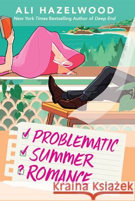 Problematic Summer Romance Ali Hazelwood 9781420528459 Thorndike Press Large Print - książka