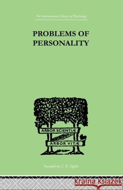 Problems of Personality: Studies Presented to Dr Morton Prince, Pioneer in American C. Macfie Campbell 9781138882515 Routledge - książka