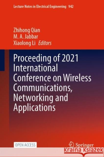 Proceeding of 2021 Intl. Conf.  9789811924552 Springer Nature Singapore - książka