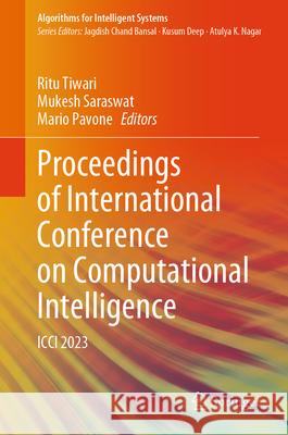 Proceedings of International Conference on Computational Intelligence  9789819735259 Springer Nature Singapore - książka