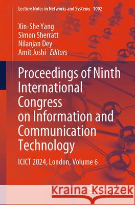 Proceedings of Ninth International Congress on Information and Communication Technology  9789819732982 Springer Nature Singapore - książka