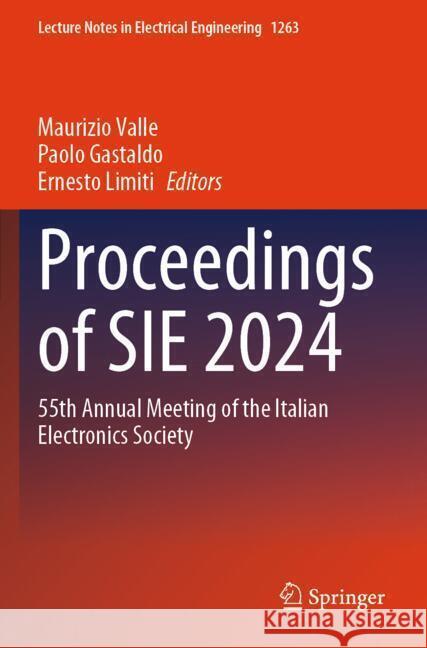 Proceedings of SIE 2024  9783031715204 Springer - książka