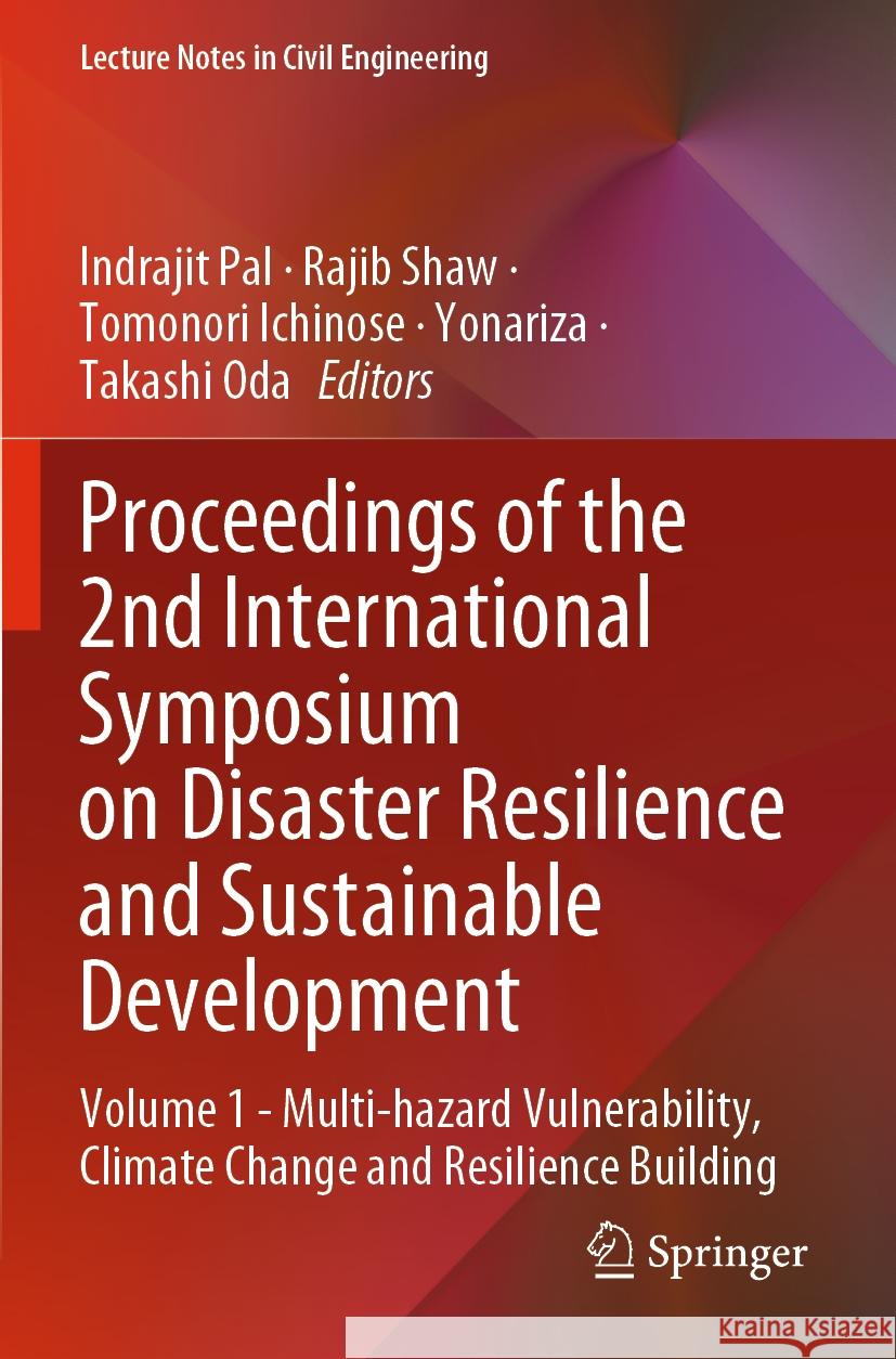 Proceedings of the 2nd International Symposium on Disaster Resilience and Sustainable Development  9789811947179 Springer Nature Singapore - książka