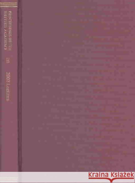 Proceedings of the British Academy: Volume 121: 2002 Lectures British Academy 9780197263037 British Academy - książka