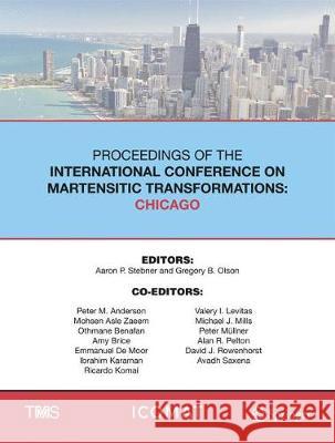 Proceedings of the International Conference on Martensitic Transformations: Chicago Aaron P. Stebner 9783319769677 Springer - książka