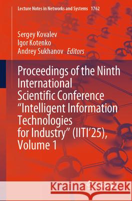 Proceedings of the Ninth International Scientific Conference 