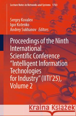 Proceedings of the Ninth International Scientific Conference 