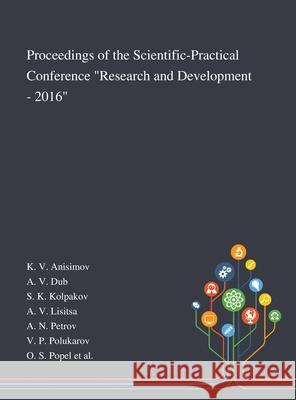 Proceedings of the Scientific-Practical Conference 