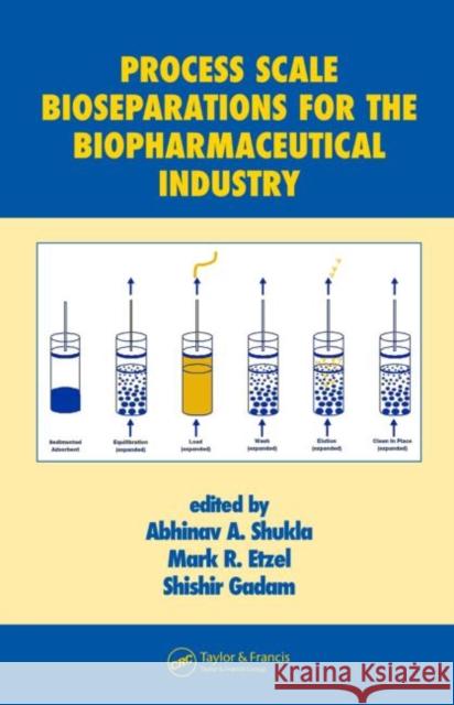 Process Scale Bioseparations for the Biopharmaceutical Industry Shukla Abhinav                           Etzel Mark                               Gadam Shishir 9781574445176 CRC - książka