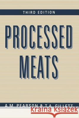 Processed Meats A. M. Pearson 9781461576877 Springer - książka