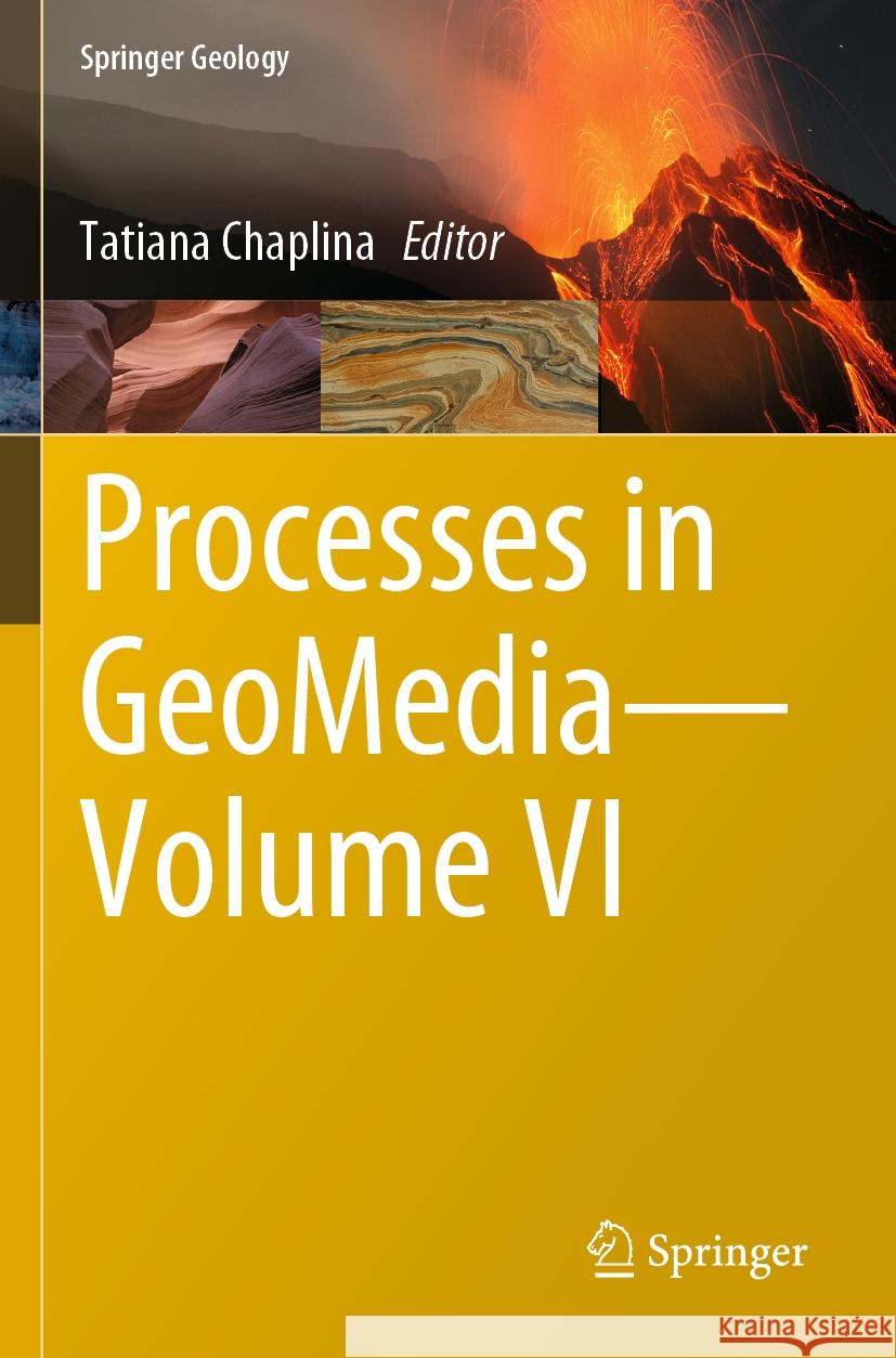 Processes in Geomedia--Volume VI Tatiana Chaplina 9783031165771 Springer - książka
