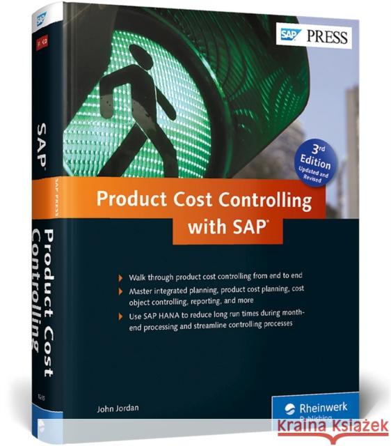 Product Cost Controlling with SAP Jordan, John 9781493212699 Rheinwerk Verlag - książka