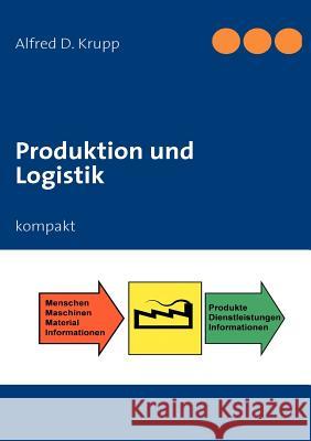 Produktion und Logistik: kompakt Krupp, Alfred D. 9783837009965 Books on Demand - książka