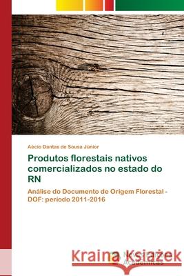 Produtos florestais nativos comercializados no estado do RN Dantas de Sousa Júnior, Aécio 9786139638789 Novas Edicioes Academicas - książka