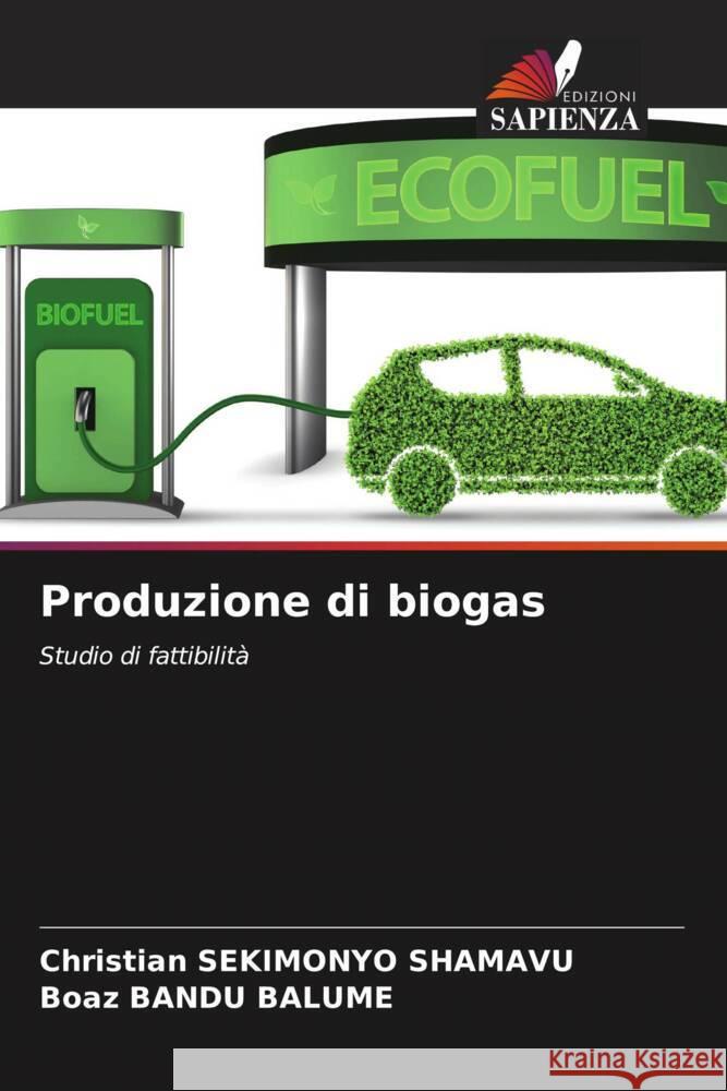 Produzione di biogas Christian Sekimony Boaz Band 9786207237111 Edizioni Sapienza - książka