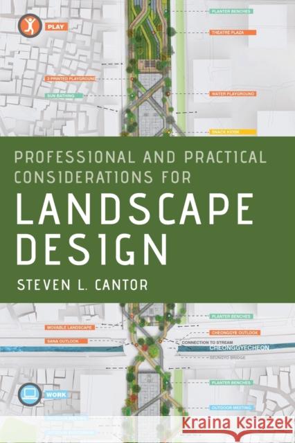 Professional and Practical Considerations for Landscape Design Steven L. Cantor 9780190623340 Oxford University Press, USA - książka
