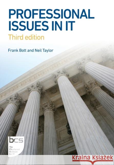 Professional Issues in IT Neil Taylor 9781780175881 BCS Learning & Development Limited - książka