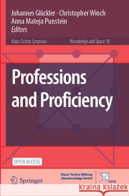 Professions and Proficiency Johannes Gl?ckler Christopher Winch Anna Mateja Punstein 9783031249129 Springer - książka