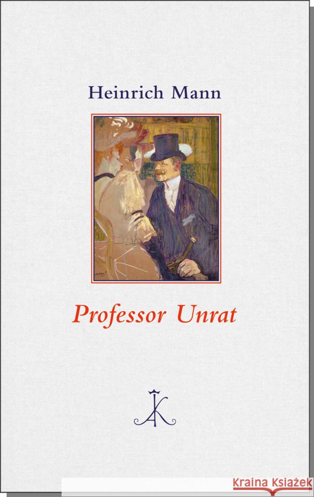 Professor Unrat Mann, Heinrich 9783520870025 Kröner - książka