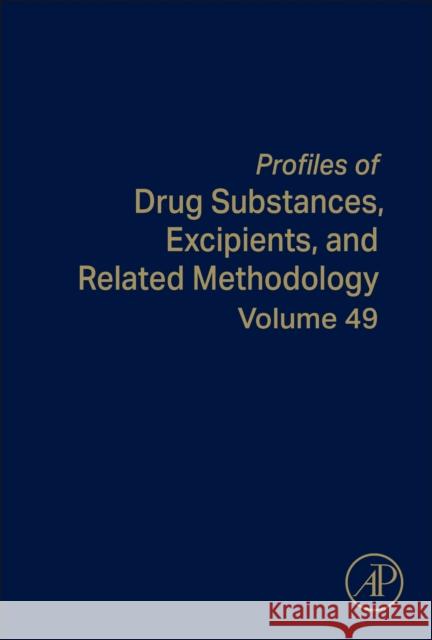 Profiles of Drug Substances, Excipients, and Related Methodology  9780443293269 Elsevier Science Publishing Co Inc - książka