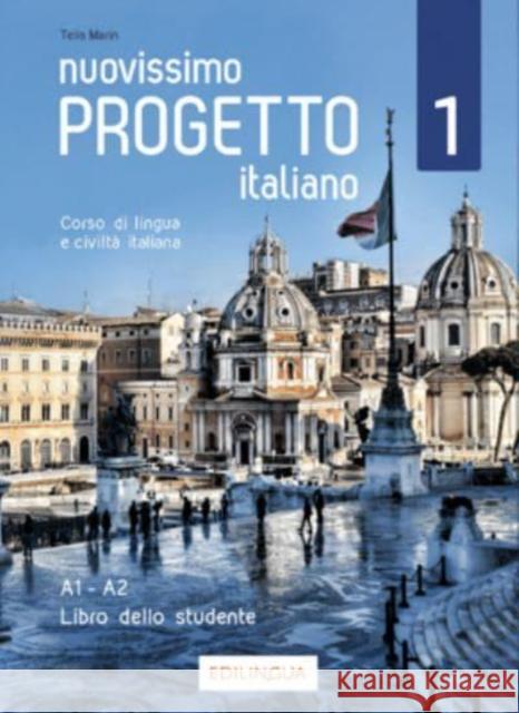 Progetto italiano Nuovissimo 1 podr.+ CD A1-A2 Marin Telis 9788899358501 Edizioni Edilingua srlu - książka