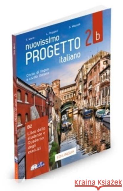 Progetto italiano Nuovissimo 2B podr. + ćw. + CD Marin T. Ruggieri L. Magnelli S. 9788899358969 Edizioni Edilingua srlu - książka