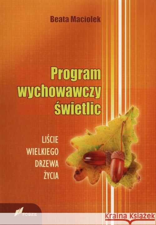 Program wychowawczy świetlic Maciołek Beata 9788375860856 Fosze - książka