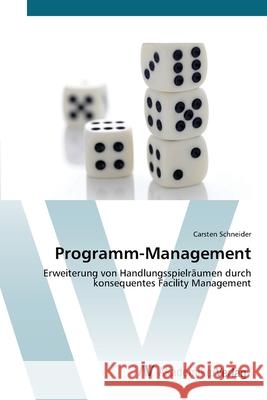 Programm-Management Schneider Carsten 9783639392739 AV Akademikerverlag - książka