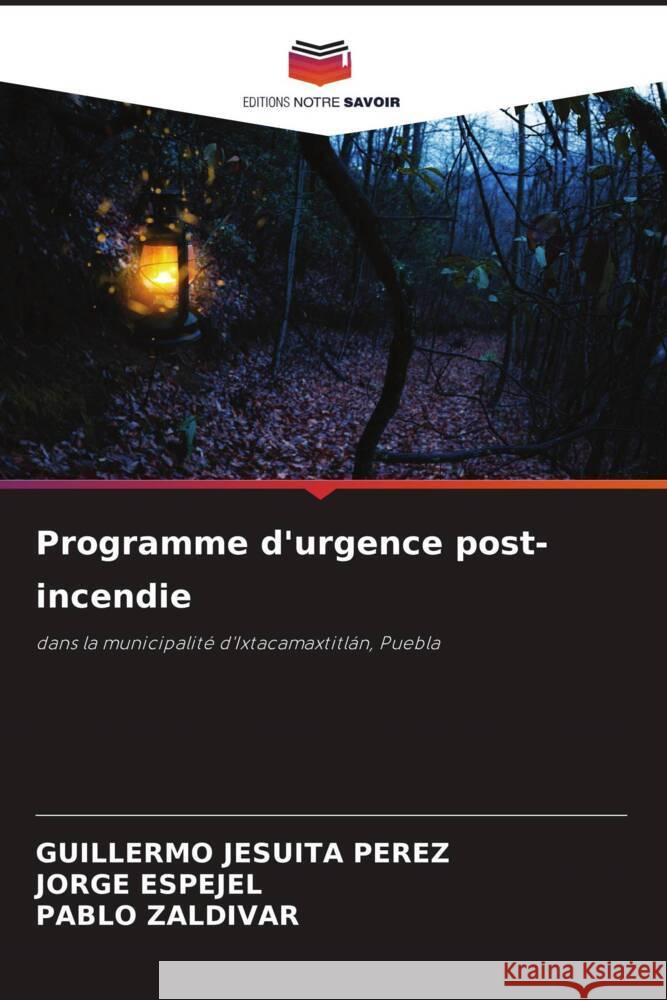 Programme d'urgence post-incendie Perez, Guillermo Jesuita, Espejel, Jorge, Zaldivar, Pablo 9786205133781 Editions Notre Savoir - książka