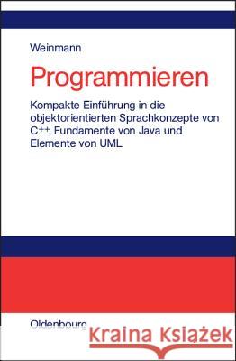 Programmieren Siegfried Weinmann 9783486272321 Walter de Gruyter - książka