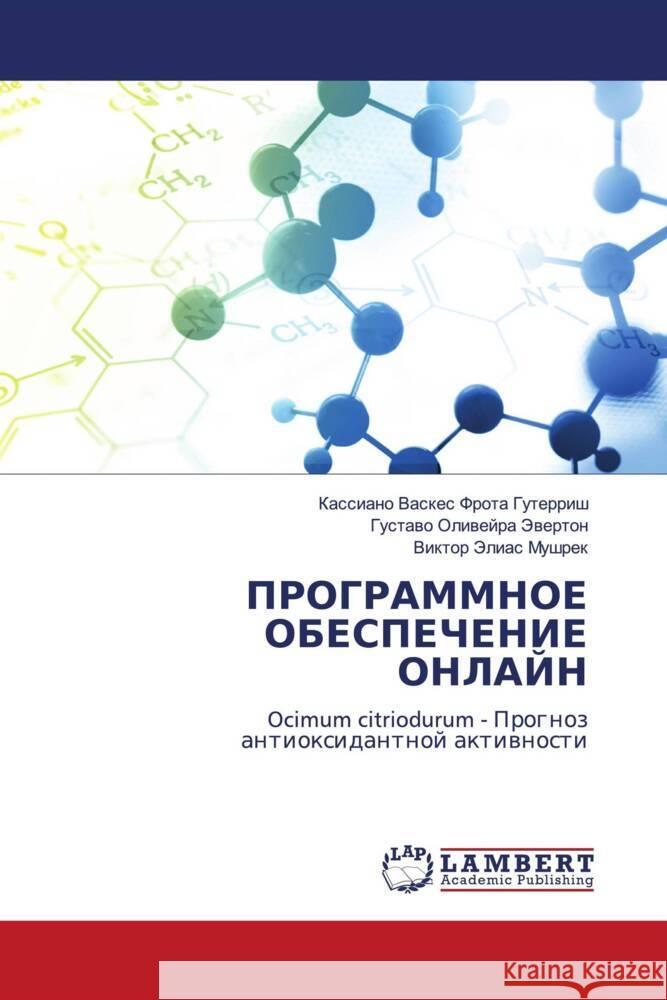 PROGRAMMNOE OBESPEChENIE ONLAJN Vaskes Frota Guterrish, Kassiano, Oliwejra Jewerton, Gustawo, Jelias Mushrek, Viktor 9786208171032 LAP Lambert Academic Publishing - książka