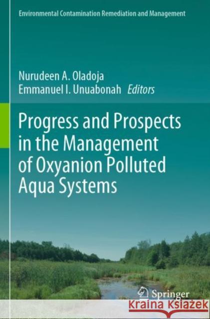 Progress and Prospects in the Management of Oxyanion Polluted Aqua Systems  9783030707590 Springer International Publishing - książka