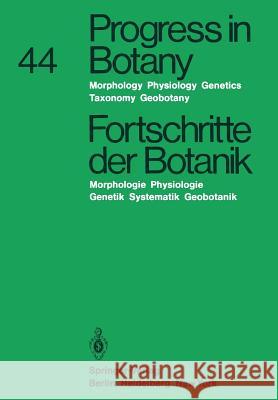 Progress in Botany / Fortschritte Der Botanik: Morphology - Physiology - Genetics - Taxonomy - Geobotany / Morphologie - Physiologie - Genetik - Syste Ellenberg, Heinz 9783642687549 Springer - książka