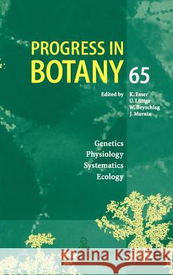 Progress in Botany: Genetics Physiology Systematics Ecology Esser, Karl 9783540407218 Springer - książka