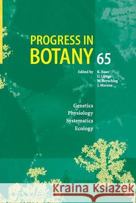 Progress in Botany: Genetics Physiology Systematics Ecology Esser, Karl 9783642623066 Springer - książka
