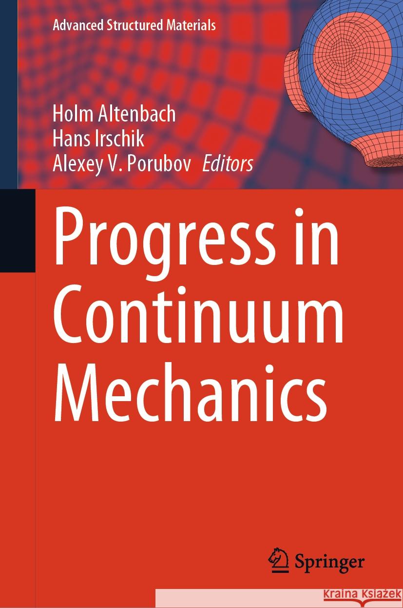 Progress in Continuum Mechanics  9783031437359 Springer Nature Switzerland - książka