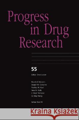 Progress in Drug Research 55 Ernest Jucker Ernst Jucker Q. May Wang 9783764361938 Birkhauser Basel - książka