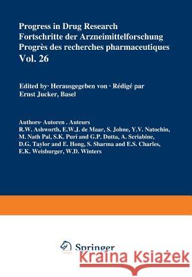 Progress in Drug Research / Fortschritte der Arzneimittelforschung / Progrès des recherches pharmaceutiques JUCKER 9783034871136 Birkhauser Verlag AG - książka
