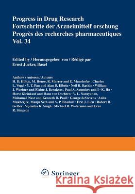 Progress in Drug Research / Fortschritte der Arzneimittelforschung / Progrès des recherches pharmaceutiques JUCKER 9783034871303 Birkhauser Verlag AG - książka