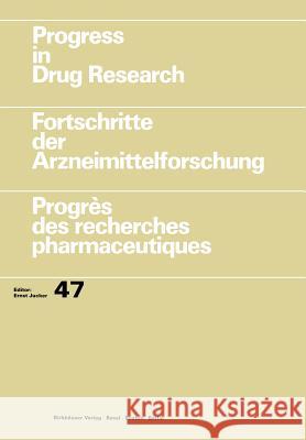 Progress in Drug Research / Fortschritte Der Arzneimittelforschung / Progrès Des Recherches Pharmaceutiques Jucker, Ernst 9783034898621 Birkhauser - książka