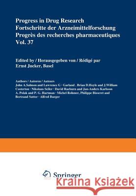 Progress in Drug Research / Fortschritte Der Arzneimittelforschung / Progrès Des Recherches Pharmaceutiques Jucker 9783764326265 Springer - książka