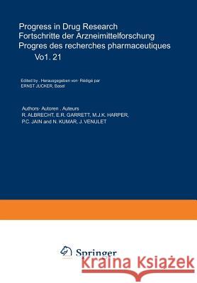 Progress in Drug Research / Fortschritte der Arzneimittelforschung / Progrès des rechersches pharmaceutiques JUCKER 9783034871006 Birkhauser Verlag AG - książka