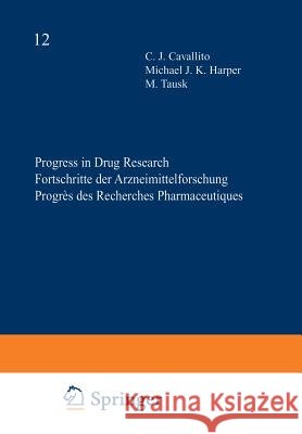 Progress in Drug Research / Fortschritte Der Arzneimittelforschung / Progrès Des Recherches Pharmaceutiques Jucker 9783034870672 Birkhauser - książka